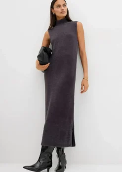 Strickkleid aus Viskose-Mix