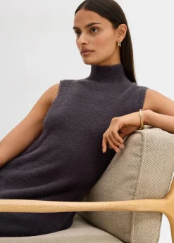 Strickkleid aus Viskose-Mix