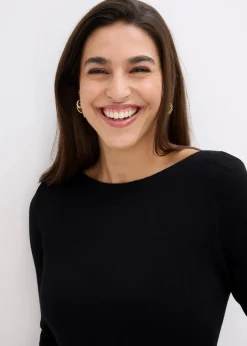 Strickkleid im Rautendesign