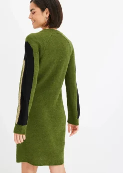 Strickkleid mit Glitzereffekt