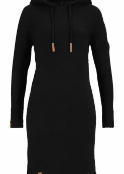 Strickkleid mit Kapuze
