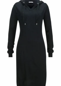 Strickkleid mit Kapuze