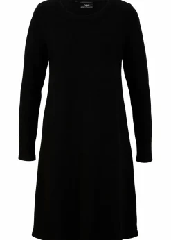 Strickkleid mit recycelter Baumwolle