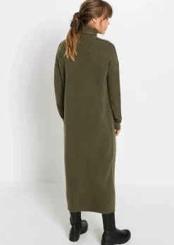 Strickkleid mit Rollkragen