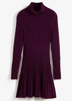 Strickkleid mit Rollkragen