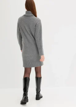 Strickkleid mit Rollkragen