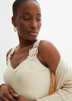 Strickkleid mit Seidenanteil