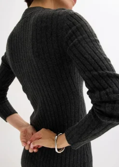 Strickkleid mit Wollanteil