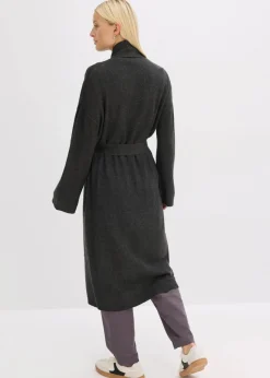 Strickmantel aus softem Viskose-Mix