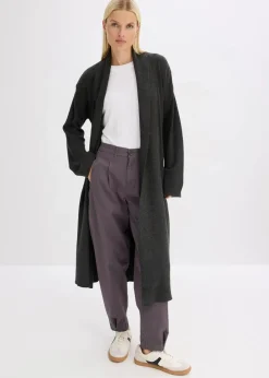 Strickmantel aus softem Viskose-Mix