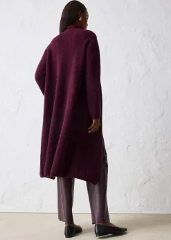 Strickmantel mit Alpaka