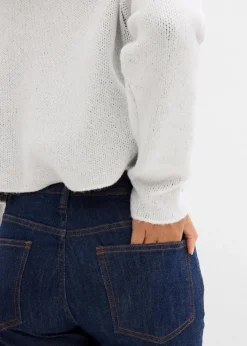 Strickpullover mit Schleife