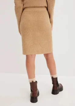 Strickrock aus reiner Baumwolle