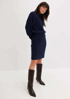 Strickrock aus reiner Baumwolle