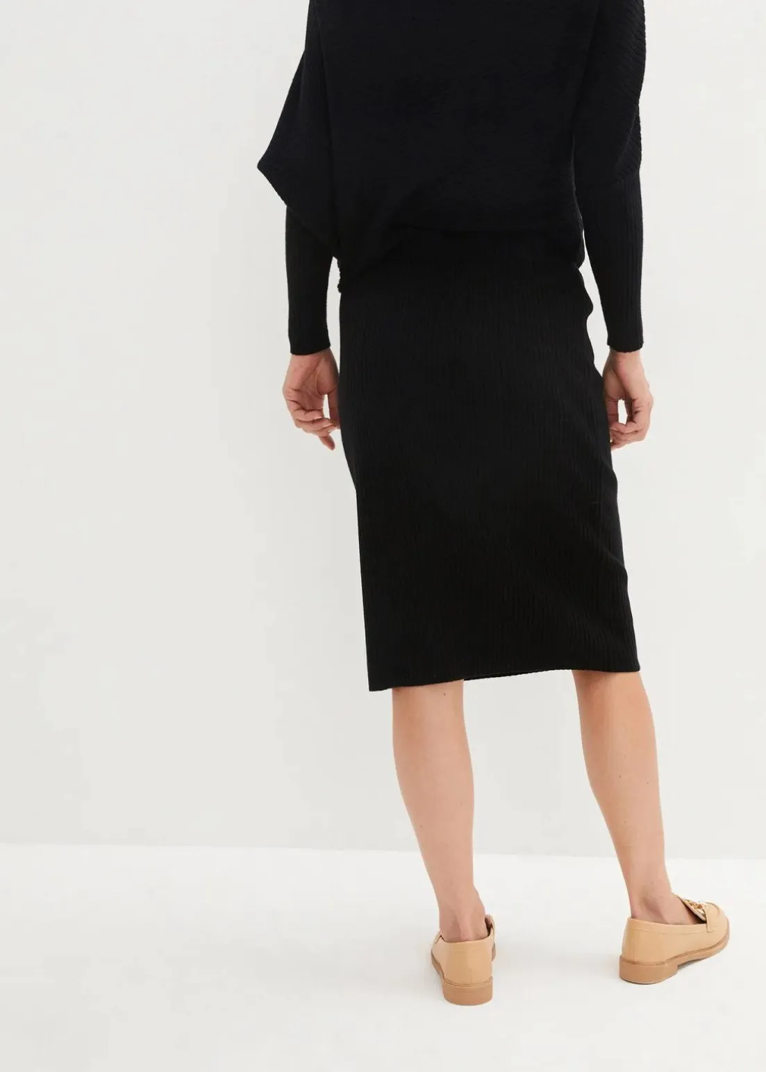 Strickrock aus softem Viskose-Mix