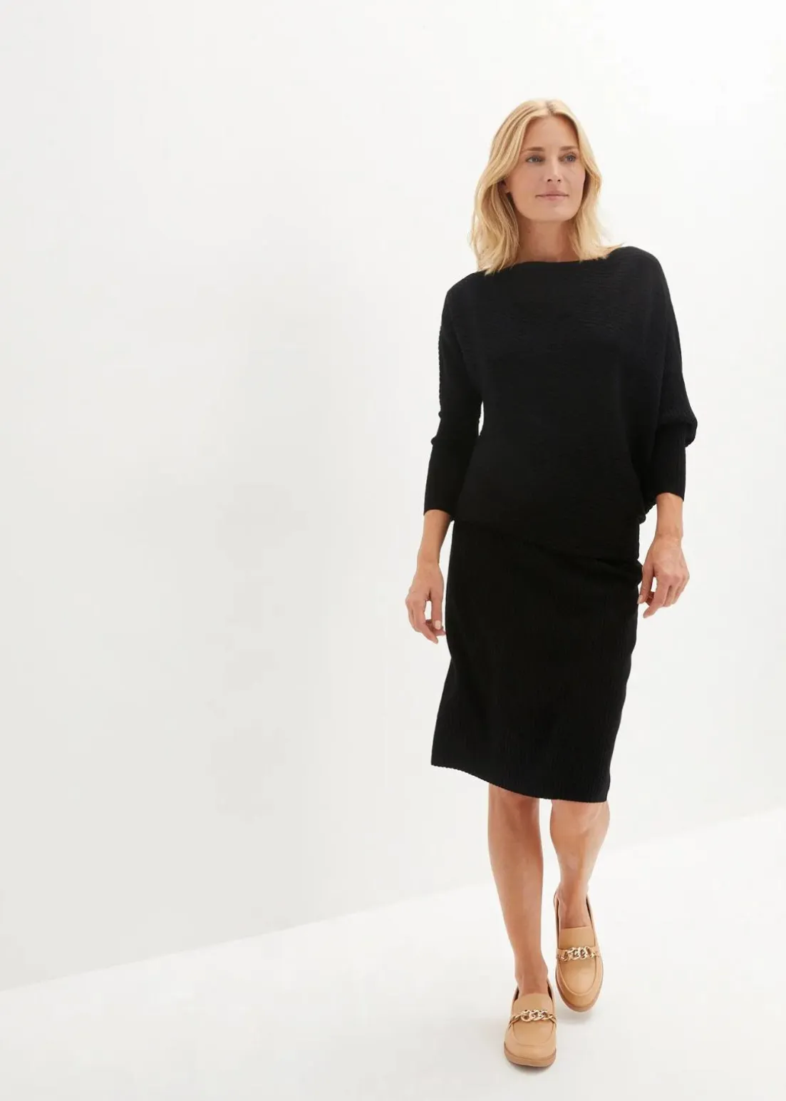 Strickrock aus softem Viskose-Mix