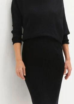 Strickrock aus softem Viskose-Mix