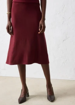 Strickrock aus weichem Woll-Mix