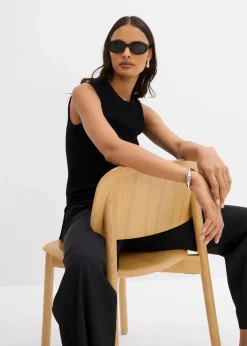 Stricktop aus Viskose-Mix