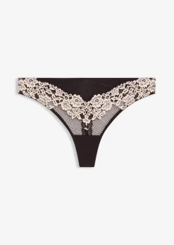 String aus zweifarbiger Spitze