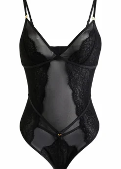 Stringbody mit feiner Spitze