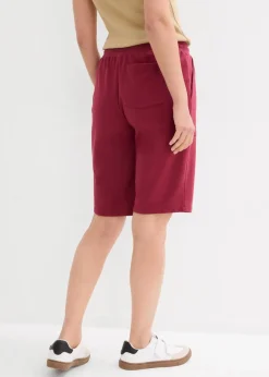 Sweat-Bermuda aus reiner Baumwolle