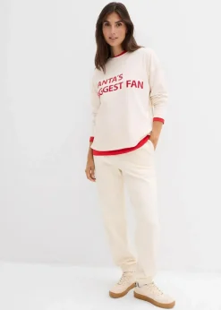 Sweathose aus reiner Baumwolle