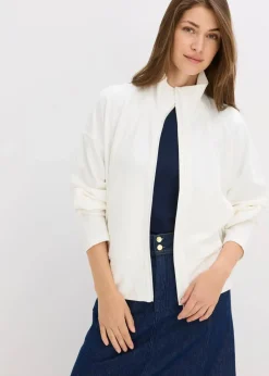 Sweatjacke aus bequemen Punto di Roma