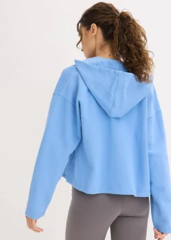 Sweatjacke aus reiner Bio-Baumwolle