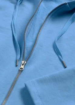 Sweatjacke aus reiner Bio-Baumwolle