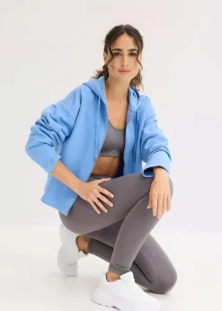 Sweatjacke aus reiner Bio-Baumwolle