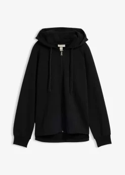 Sweatjacke aus reiner Bio-Baumwolle