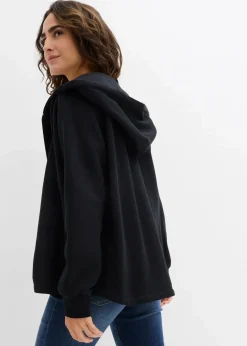 Sweatjacke aus reiner Bio-Baumwolle