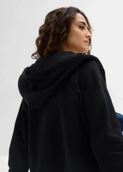 Sweatjacke aus reiner Bio-Baumwolle