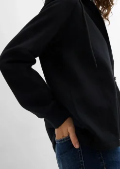 Sweatjacke aus reiner Bio-Baumwolle