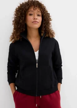 Sweatjacke aus reiner Bio-Baumwolle