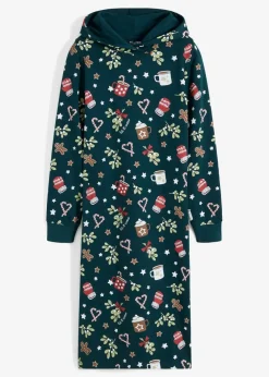 Sweatkleid aus Baumwoll-Mix