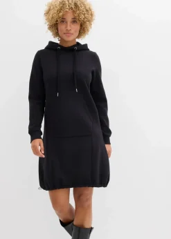 Sweatkleid aus Baumwoll-Mix