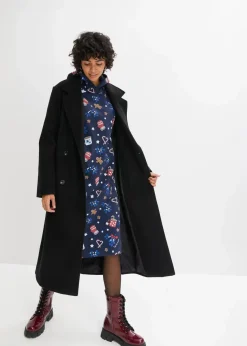 Sweatkleid aus Baumwoll-Mix