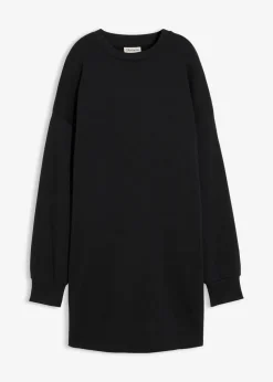 Sweatkleid aus reiner Baumwolle