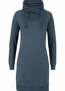 Sweatkleid aus reiner Baumwolle