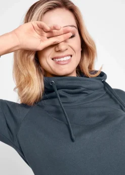 Sweatkleid aus reiner Baumwolle