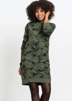 Sweatkleid, bedruckt