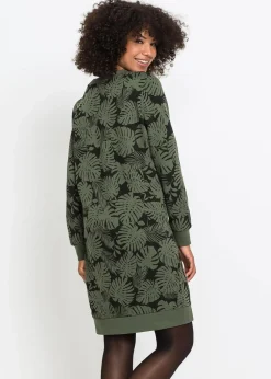 Sweatkleid, bedruckt