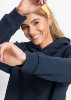 Sweatkleid in 2-in-1 Optik