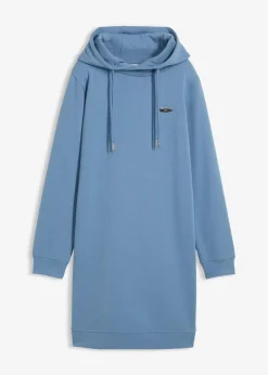 Sweatkleid mit Kapuze