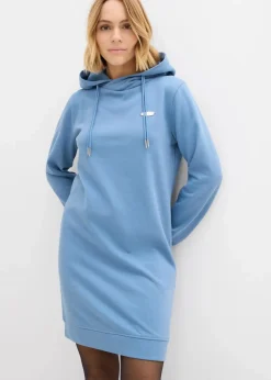 Sweatkleid mit Kapuze