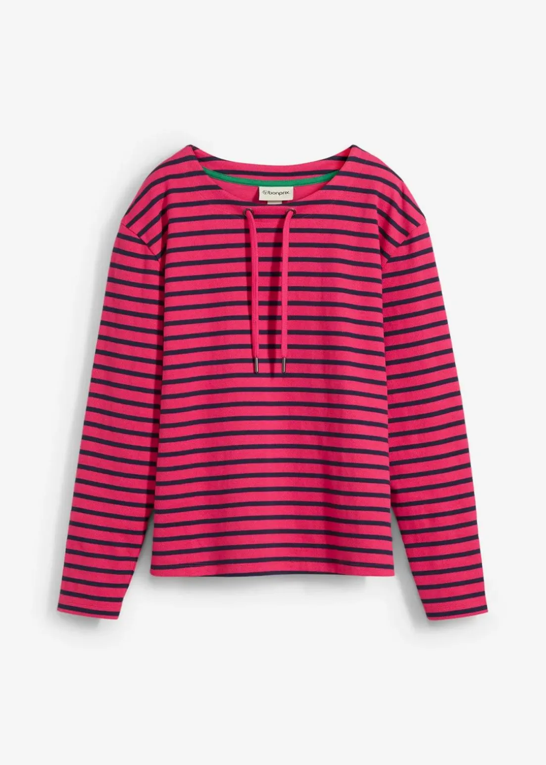 Sweatshirt aus Strukturmaterial