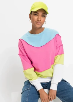 Sweatshirt aus weichem Baumwoll-Mix