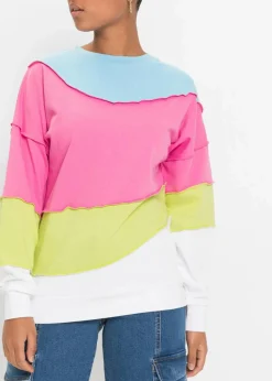 Sweatshirt aus weichem Baumwoll-Mix